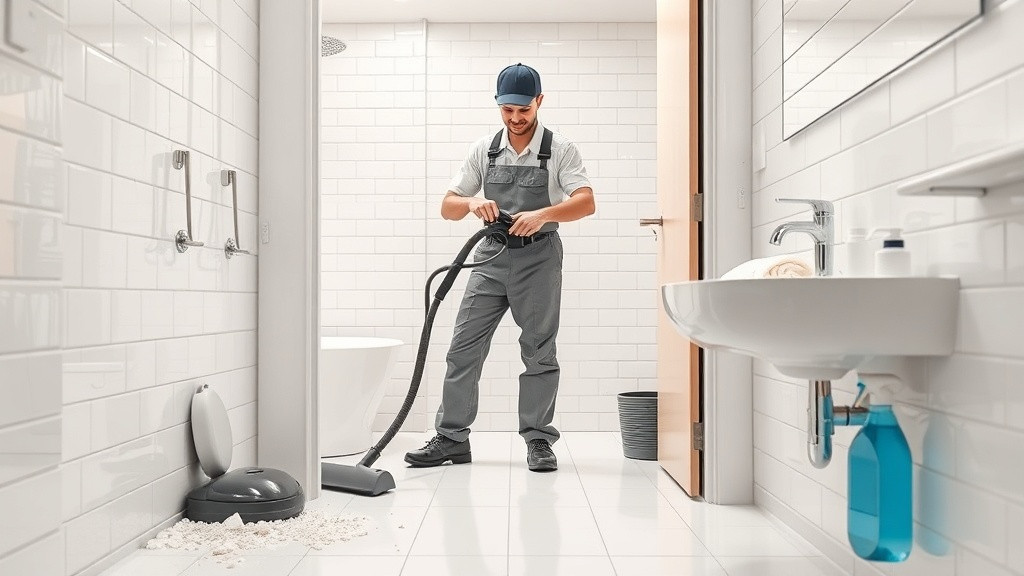 שלב אחרי שלב: איך מנקים שירותים אחרי שיפוץ