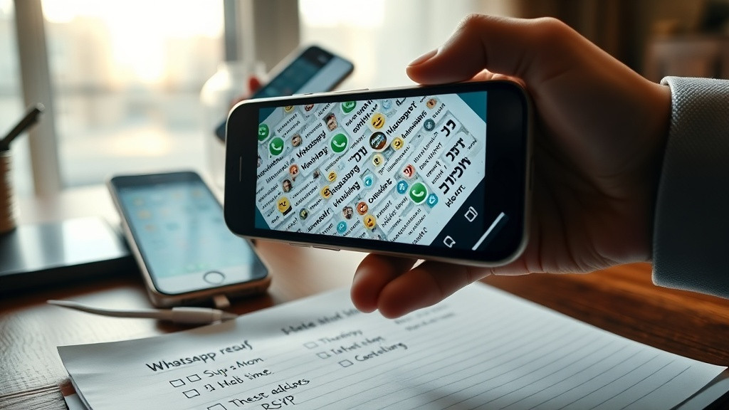 למה וואטסאפ לבד לא מספיק לאישורי הגעה